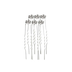 Haarnadel kleine Strassblume